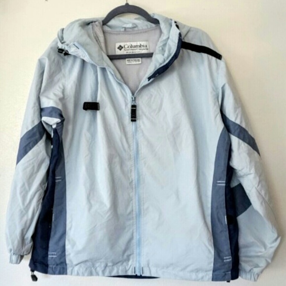 Columbia Jackets & Blazers - Columbia Sportswear women's blue hooded jacket